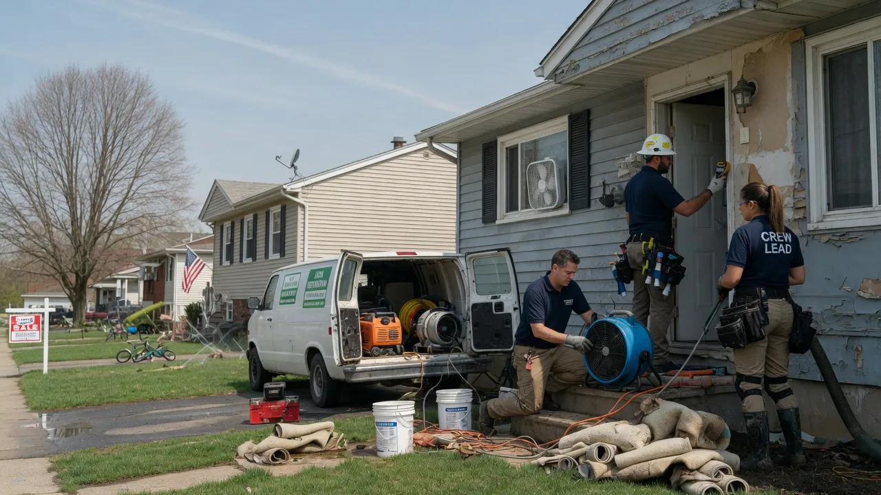 Flood Cleanup in Ridgefield Park, NJ near me